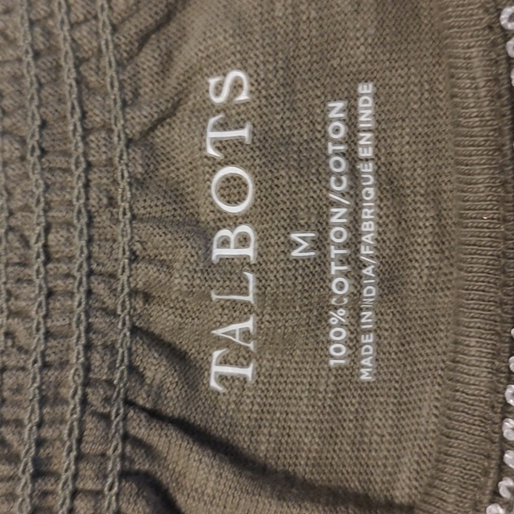 Smocked Scoop Neck Tee NWT - Picture 5 of 8